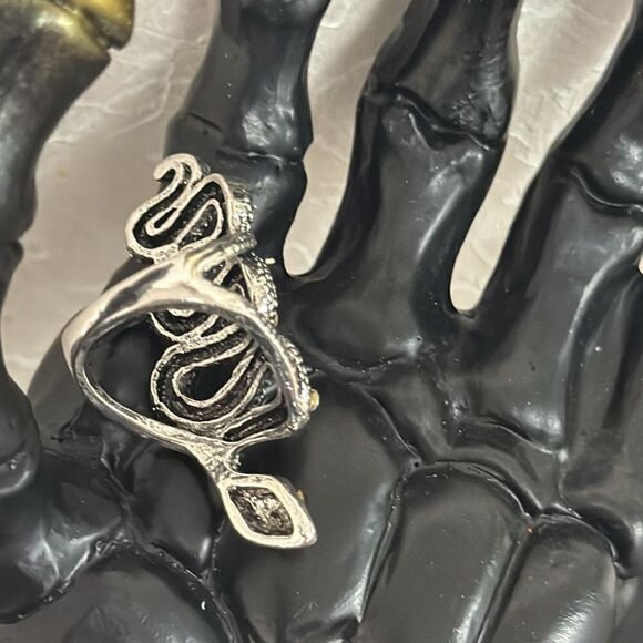 Silver snake ring - Picture 9 of 9